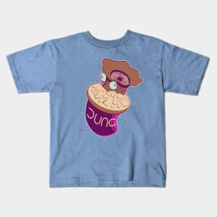 DUNC Popcorn Bucket by IAMO Kids T-Shirt